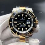 Noob V11 Rolex Submariner 41mm Replica Watch 904L Two Tone Swiss 3235 Movement